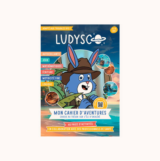 Cahier d'aventures 6-8 ans